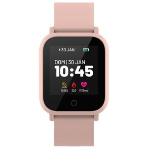 Smartwatch L1 Rose BLE 5.0 HR Leitura De Msg A Prova D Água IP68 Atrio - ES437