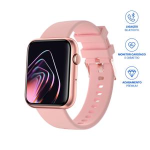 Smartwatch Multi M2 Tela 1,78 Amoled Proteção IP67 Rosé - WR205