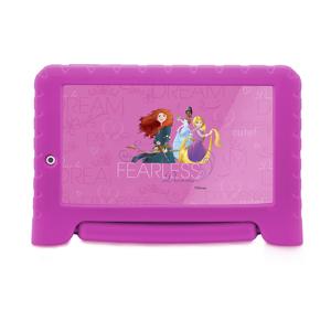 Tablet Multilaser Disney Princesas Plus 16GB Tela 7 Pol. Quad Core Dual Câmera Rosa - NB308