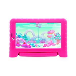 Tablet Multilaser Kid Pad 3G com Controle Parental 32GB + Case + Wi-fi + Android 11 (Go edition) Rosa - NB383