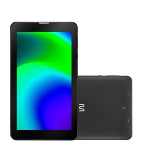 Tablet Multilaser M7 3G 32GB Tela 7 pol. 1GB RAM + Wi-fi Android 11 (Go edition) Processador Quad Core - Preto - NB360