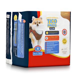 Tapete Higiênico Tico Pads Slim 60x55 Blue - PP160