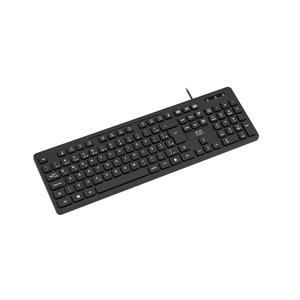 Teclado Com Fio Multimídia Cabo de 180cm Teclas Redondas USB Preto Multi (Multilaser) - TC294