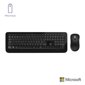 Teclado e Mouse Sem Fio Microsoft Wireless 850 USB - PY900021