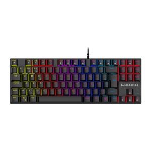 Teclado Gamer Mecânico Royal Cross , TKL , Blue Switch , ABNT2 , RGB Preto Warrior - TC312