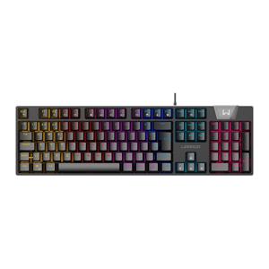 Teclado Gamer Mecânico Royal Score , Full Size , Blue Switch , ABNT2 , RGB Preto Warrior - TC313