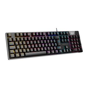 Teclado Gamer Mecânico Royal Score, Full Size, Blue Switch, ABNT2, RGB Preto Warrior - TC313