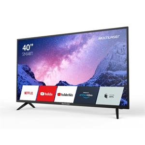 Tela 40 Pol. Full HD Com Função Smart E Wi-fi Integrado Entradas HDMI + USB + RJ45 + AV Multi - TL030