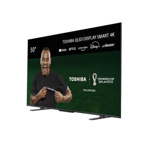 Smart TV QLED 50&#34; 4K Toshiba 50M550L VIDAA 3 HDMI 2 USB Wi-Fi - TB013M