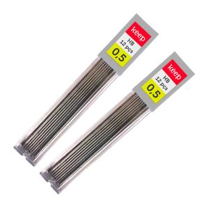 Tubo de Grafite HB 0,5mm Blister c/ 2 Tubos Keep - EI124