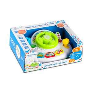 Volante Com Luz E Som Multikids Baby - BR1246