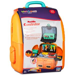 Workshop Jr. Mochila Construtor com Acessórios Multikids - BR1670