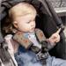 Protetor Acolchoado Automotivo Para Carrinhos E Cadeirinhas De Bebê Multikids Baby - BB356