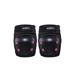 KIT DE PROTECAO INFANTIL PRETO/ROSA - CAPACETE G / KIT M - IDADE +7 - ES185