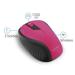 MOUSE SEM FIO 2.4GHZ PRETO E ROSA USB - MO214