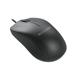 Mouse Com Fio Large Conexão USB1200dpi Cabo de 120cm 3 Botões Tamanho Grande Preto - MO308