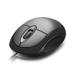 Mouse Com Fio Classic Conexão USB 1200dpi Cabo de 100cm 3 Botões Preto Multi - MO312