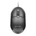 Mouse Com Fio Classic Conexão USB 1200dpi Cabo de 100cm 3 Botões Preto Multi - MO312