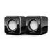 CAIXA DE SOM 2.0 4W RMS MINI BLACK PIANO USB - SP089