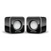 CAIXA DE SOM 2.0 4W RMS MINI BLACK PIANO USB - SP089