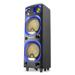 Caixa de Som Torre Double 12 Pol. Multilaser 2000W BT/AUX/SD/USB/FM LED - SP343