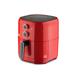 Air Fryer 4,2L 1500w-127v Com Grade, Seletor Temperatura e Tempo Vermelha Multi - CE194