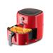 Air Fryer 4,2L 1500w-127v Com Grade, Seletor Temperatura e Tempo Vermelha Multi - CE194