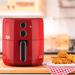 Air Fryer 4,2L 1500w-127v Com Grade, Seletor Temperatura e Tempo Vermelha Multi - CE194