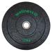 Anilha Olímpica Borracha Verde New Bumper Plate 10kg Wellness - WK007