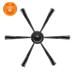Aspirador de Pó Robô Mars Varre + Aspira + Passa Pano Bivolt com 30W e Bateria Recarregável, Vermelho/Preto Multi - HO041