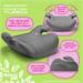 Assento De Elevação Para Carro Booster Turbo Encapado 15-36kgs Cinza Multikids Baby - BB382