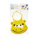 Babador de Silicone Silybib Girafa Amarelo +6m Multikids Baby - BB043