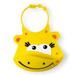 Babador de Silicone Silybib Girafa Amarelo +6m Multikids Baby - BB043