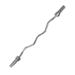 Barra Olímpica EZ-Curl 1.20M Cromada Wellness - WK025