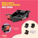 Base Para Bebê Conforto 0-13Kg Preta Litet - BB534