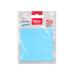 Bloco Adesivo Pet Azul Pastel Transparente 75x75mm 50 Folhas Keep - EI151