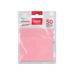 Bloco Adesivo Pet Rosa Pastel Transparente 75x75mm 50 Folhas Keep - EI152