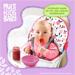 Cadeira alta de alimentação para bebê até 15kg Rosa Multikids - BB370