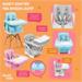 Cadeira de Alimentação Portátil Lollipop Azul Multikids Baby - BB473