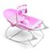 Cadeira de Descanso e Balanço Seasons 0-18kgs Rosa Multikids Baby - BB217