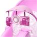 Cadeira de Descanso e Balanço Seasons 0-18kgs Rosa Multikids Baby - BB217