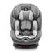 Cadeira Para Auto 0-36 Kgs Isofix Com Rotação Snugfix Preta e Cinza Litet - BB455