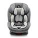 Cadeira Para Auto 0-36 Kgs Isofix Com Rotação Snugfix Preta e Cinza Litet - BB455