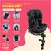Cadeira Para Auto 0-36Kgs Isofix Evolve 360 Preta e Areia Litet - BB398