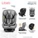 Cadeira para Auto 4stages Fix 0-36kgs Isofix Preta Litet - BB339
