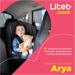 Cadeira para Auto Arya 0-25 Kg Preta Litet - BB448