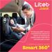 Cadeira para Auto Smart 360 Isofix 0-36 Kgs Cinza Litet - BB761