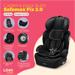 Cadeirinha Infantil para carro Safemax Fix 2.0 Isofix 9-36 Kg Preta Litet - BB459