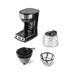 Cafeteira Digital Elétrica Jarra de Vidro c/ Colher Dosadora 220V-900W Multi - BE032