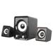 Caixa de Som 2.1 14w RMS USB Conexão P2 Controle de Volume Preto - SP172